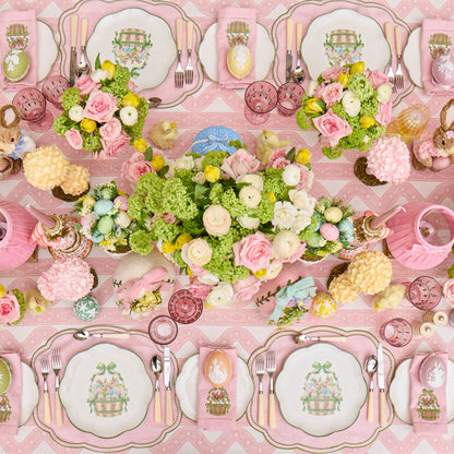 Pink Theodora Tablecloth