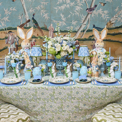 Blue Small Eden Candle Holders (Pair)