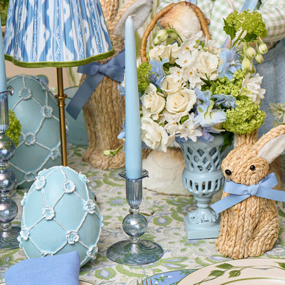 Blue Small Eden Candle Holders (Pair)