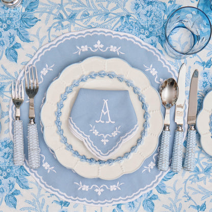 Blue Laurel Dinner Plate
