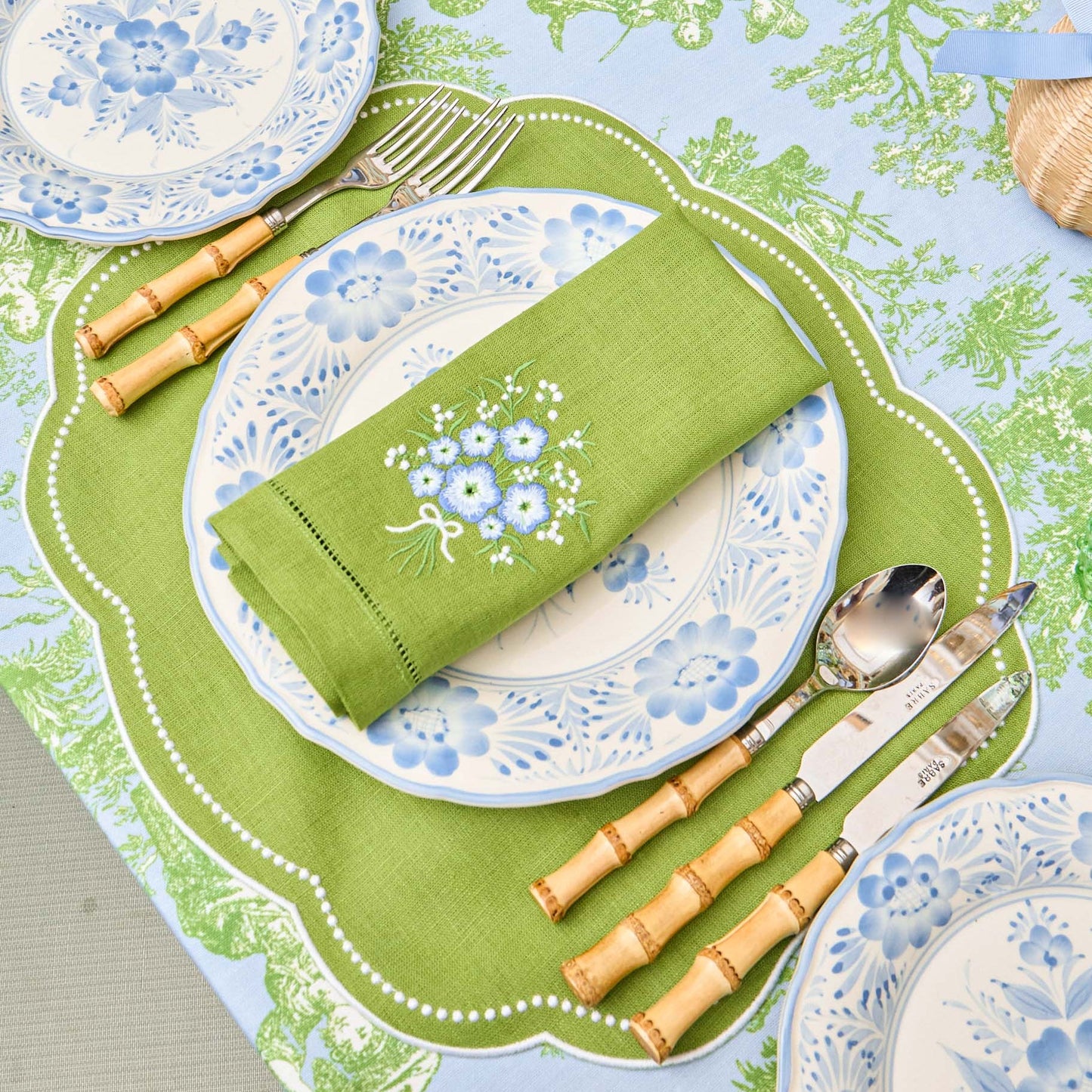 Blue Pandora Starter Plates (Set of 4)