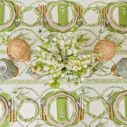 Lily of the Valley Dinner Plates (Set of 4)