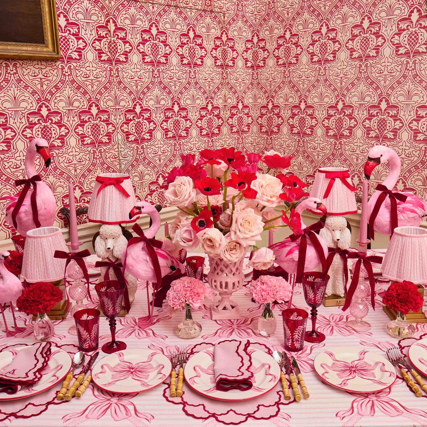 Pink Candles (Set of 8)