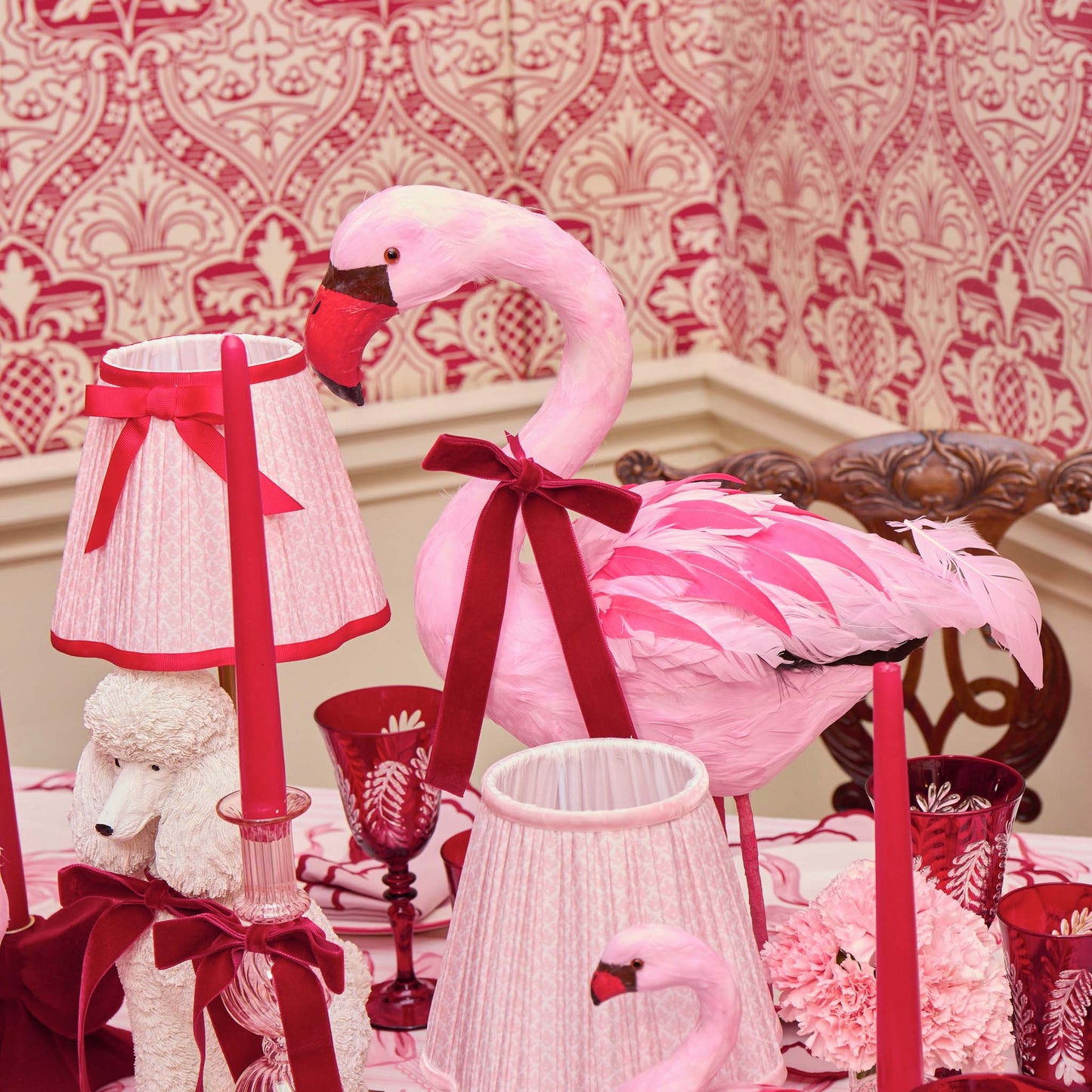 Faye Flamingo Family