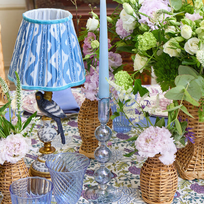 Blue Eden Candle Holders (Pair)