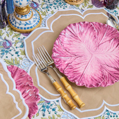 Sand Fleur Placemats & Napkins (Set of 4)
