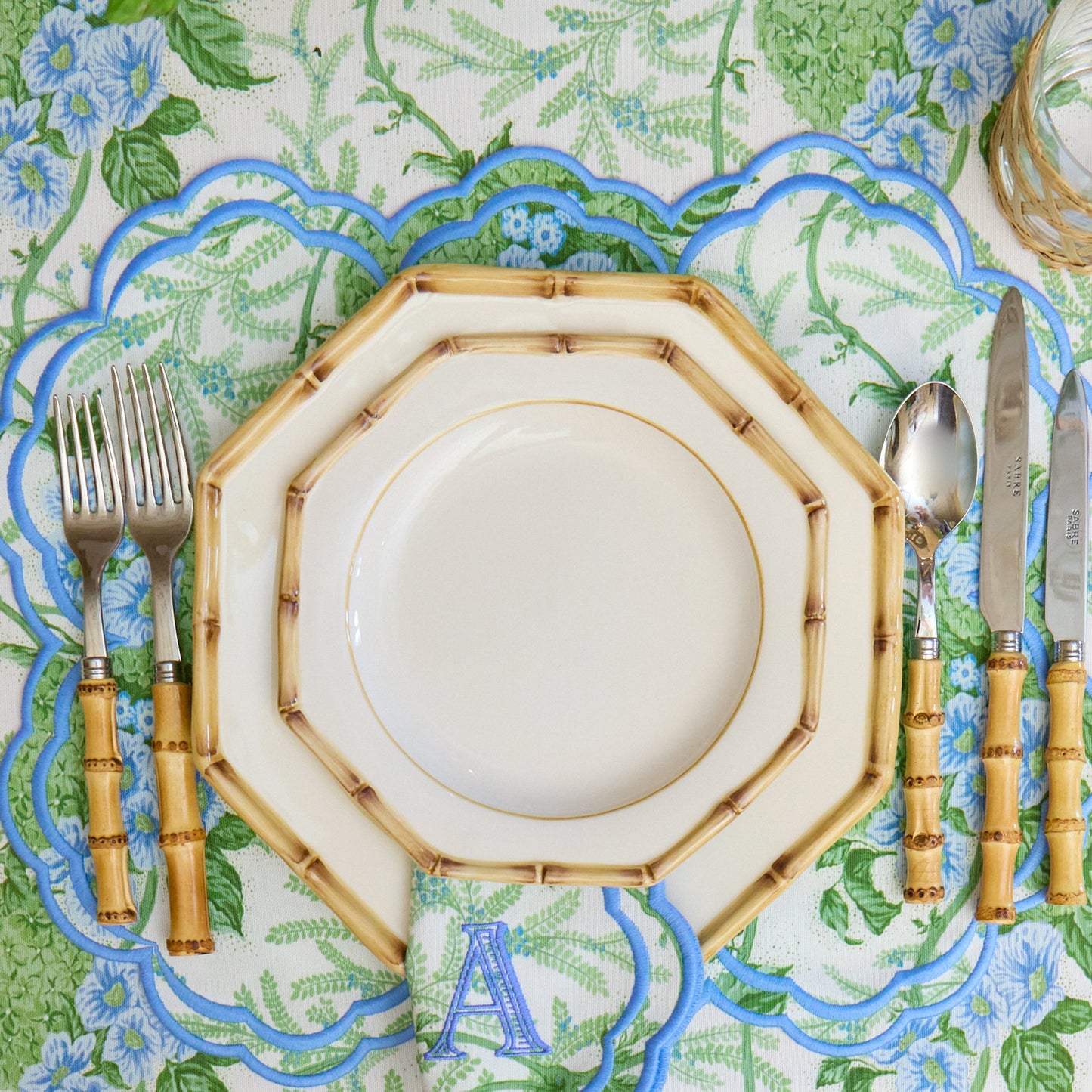 Isabel Bamboo Dinner & Starter Plates (Set of 8)