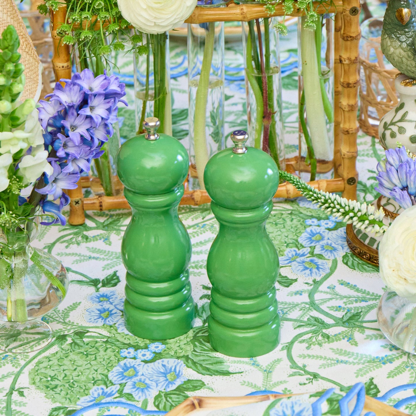 Green Lacquer Salt & Pepper Set