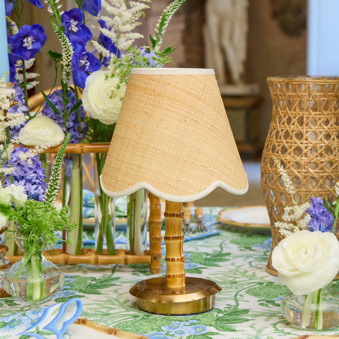 Grasscloth Lampshade (18cm)