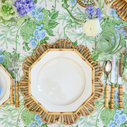 Isabel Bamboo Dinner & Starter Plates (Set of 8)