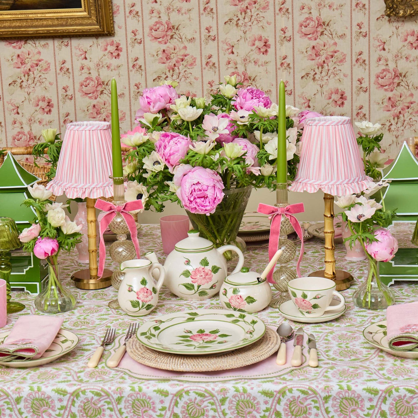 Rose Bud Tea Cup & Saucer