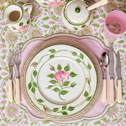 Rose Bud Dinner Plates (Set of 4)