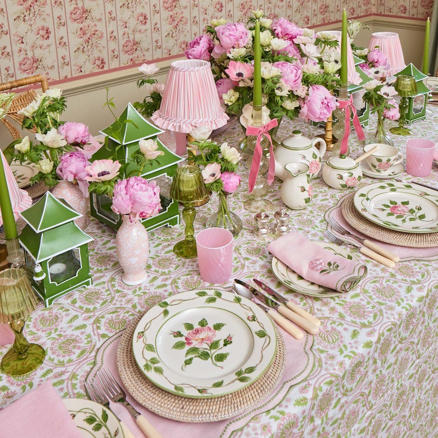 Rose Bud Tea Cup & Saucer