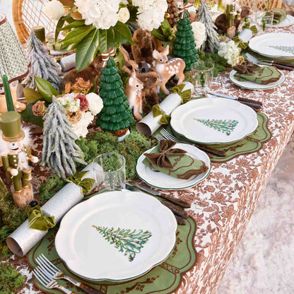 Christmas Tree Dinner Plate