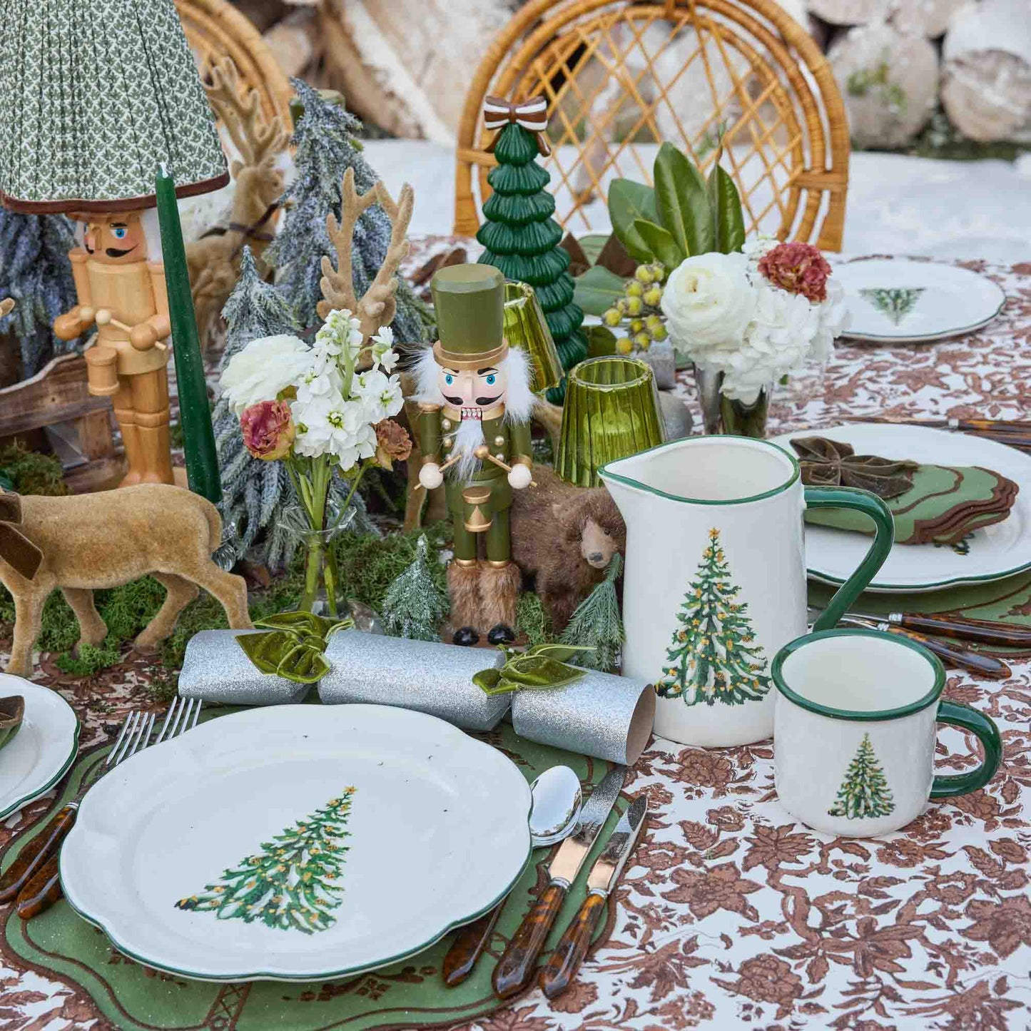 Christmas Tree Dinner Plate