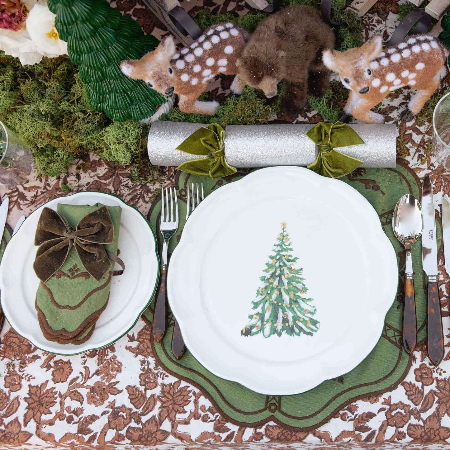 Christmas Tree Dinner Plate