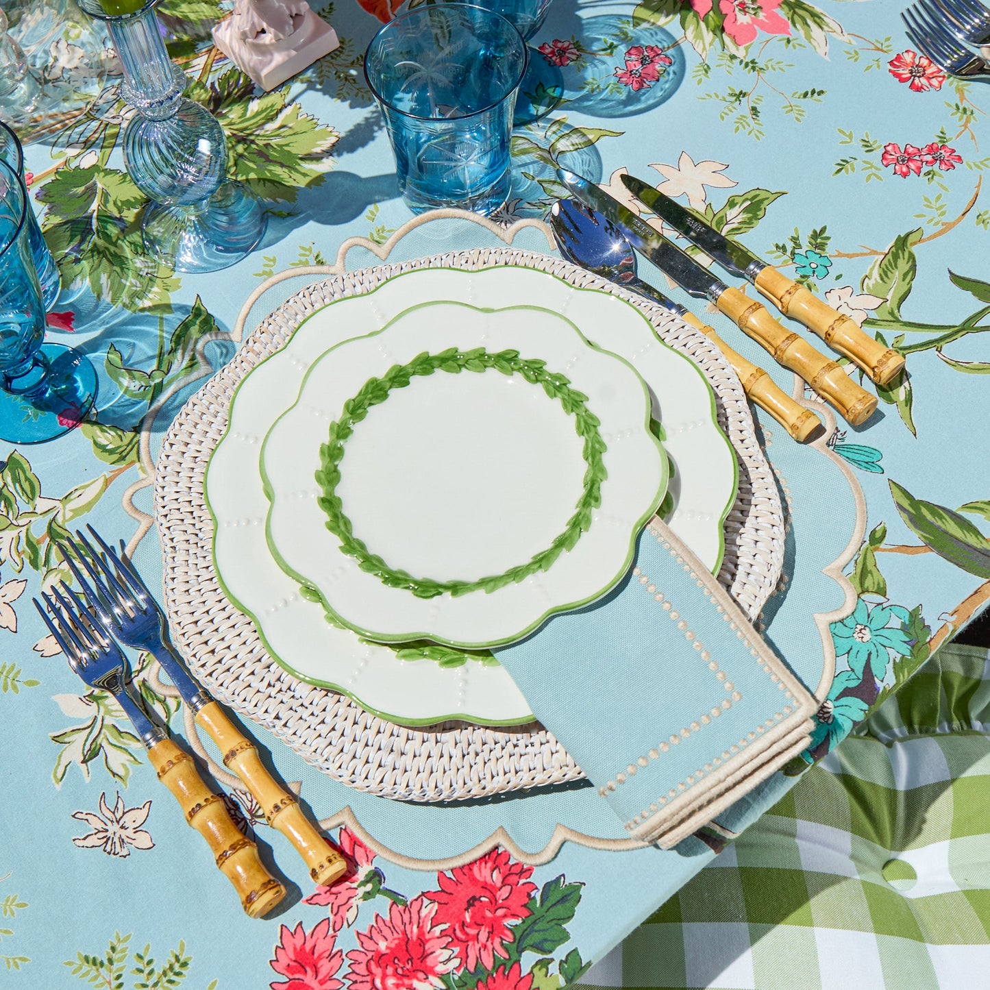Green Laurel Starter Plate