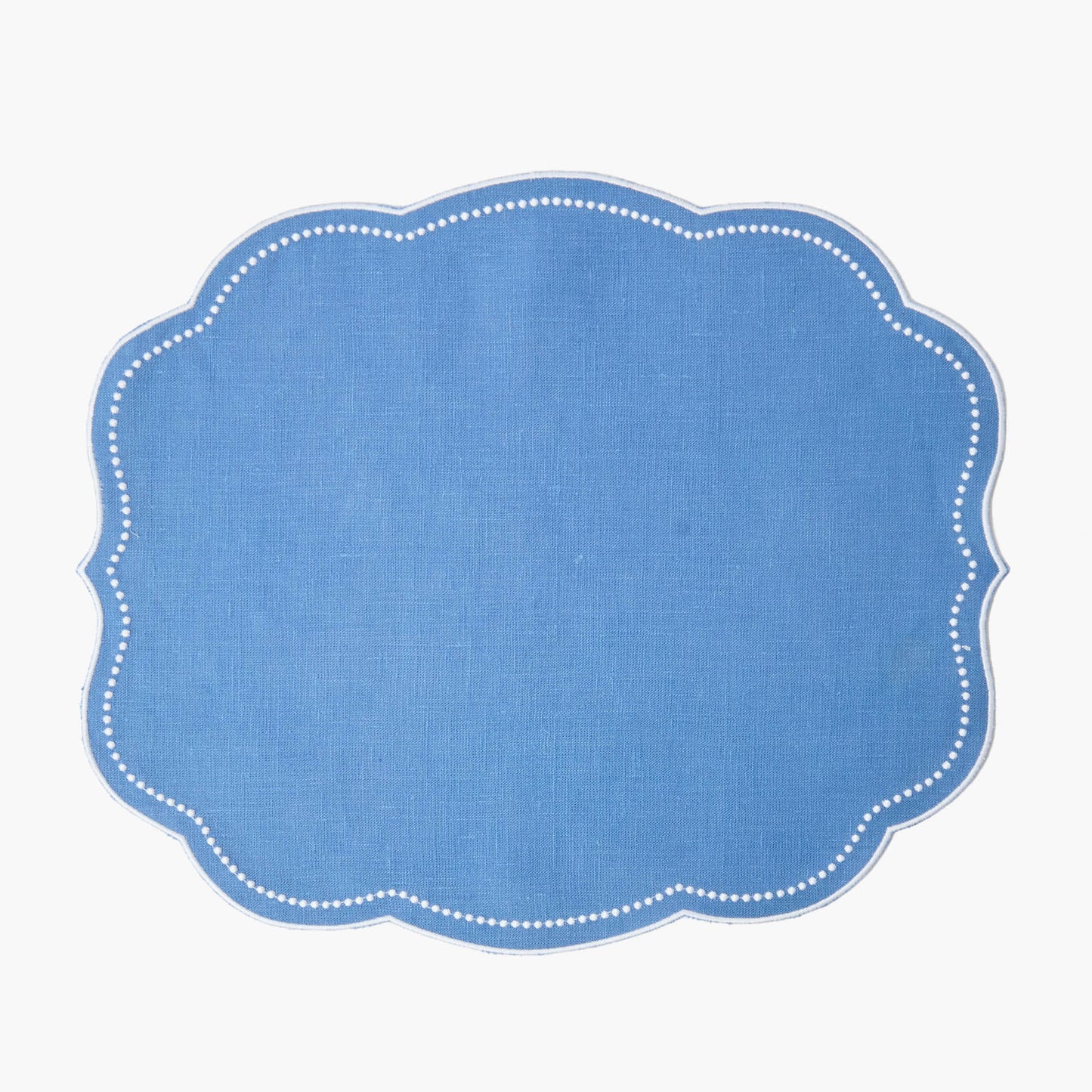 Blue Eloise Linen Placemats (Set of 4)
