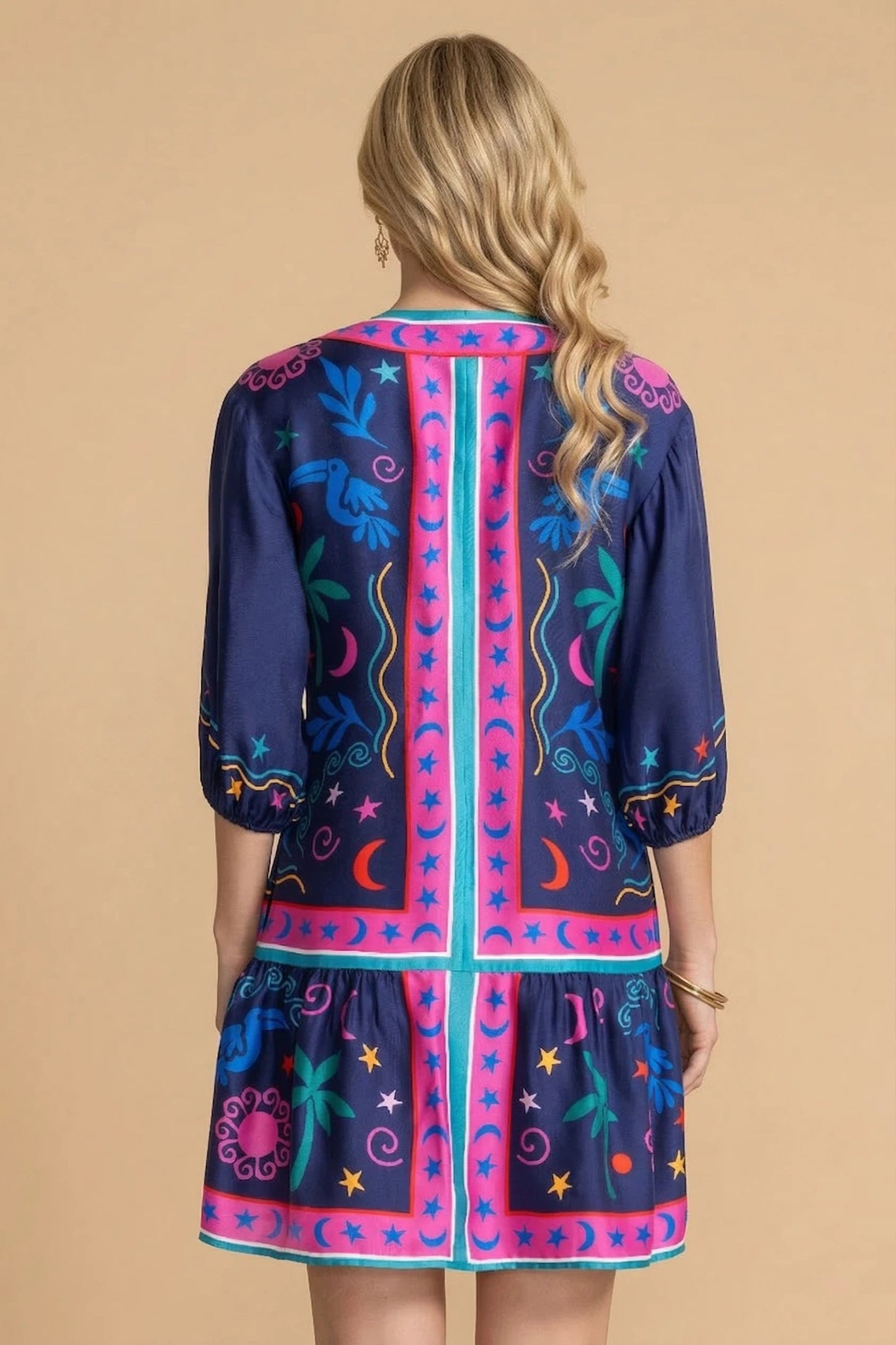Johnny Was Jade Selena Mini Dress L30725-4