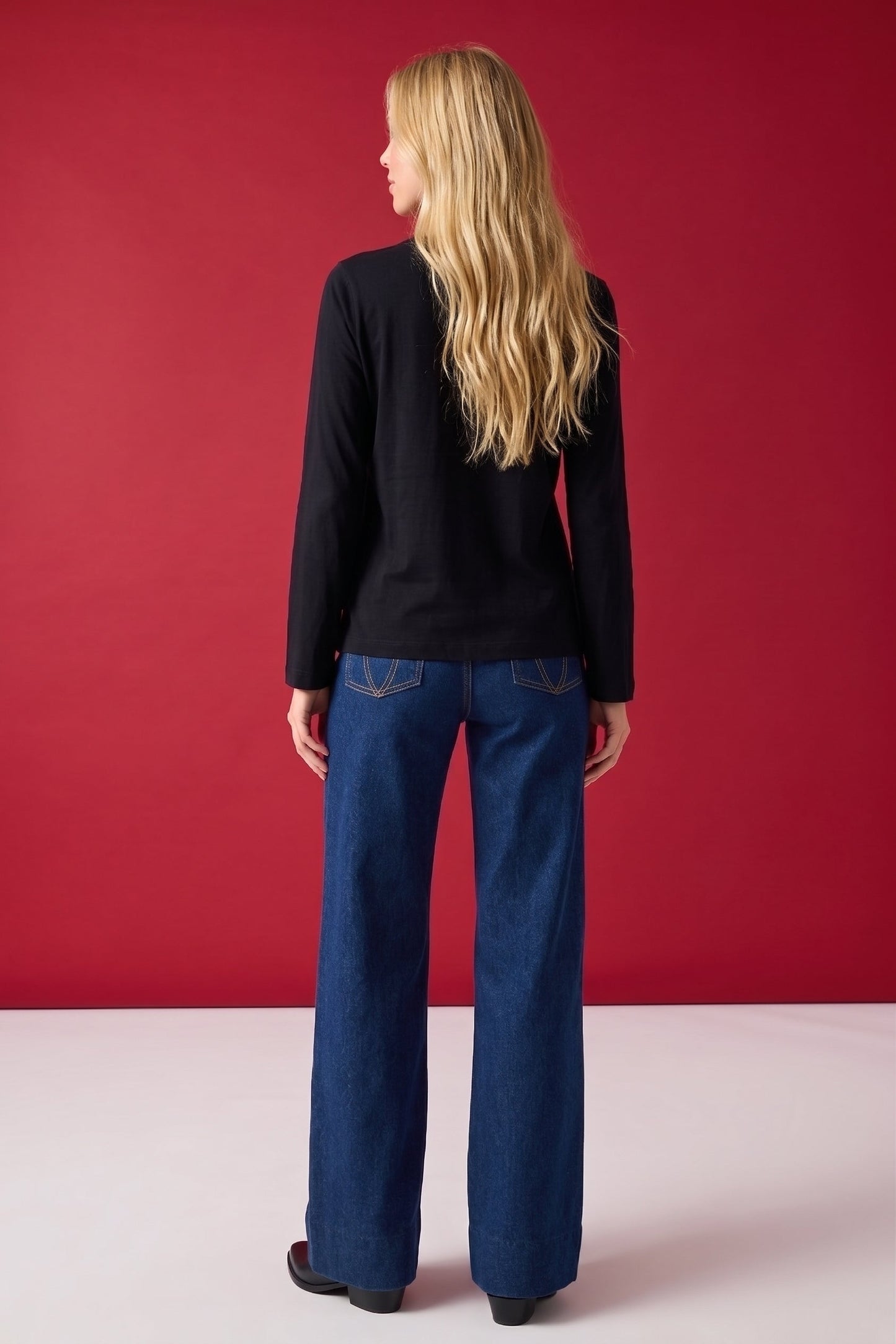 Johnny Was JWLA Femke Beaded Kimono Sleeve Tee J19025-O