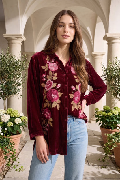 Johnny Was Mehdi Kimono Sleeve Shirt J17225-O