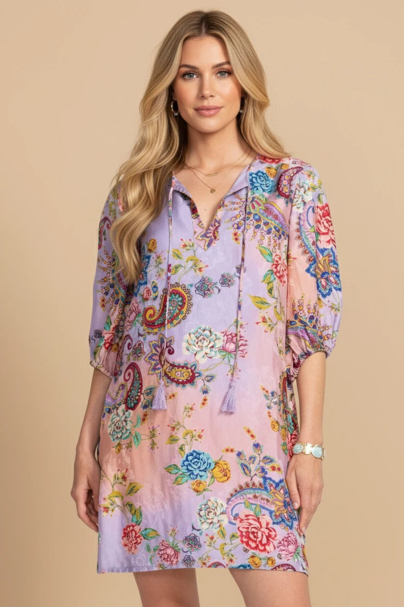 Johnny Was Lavinia Floral Shift Dress C34925-6