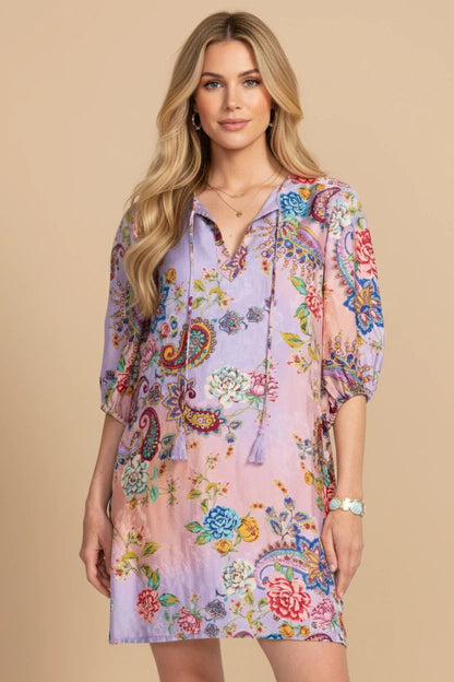 Johnny Was Lavinia Floral Shift Dress C34925-6