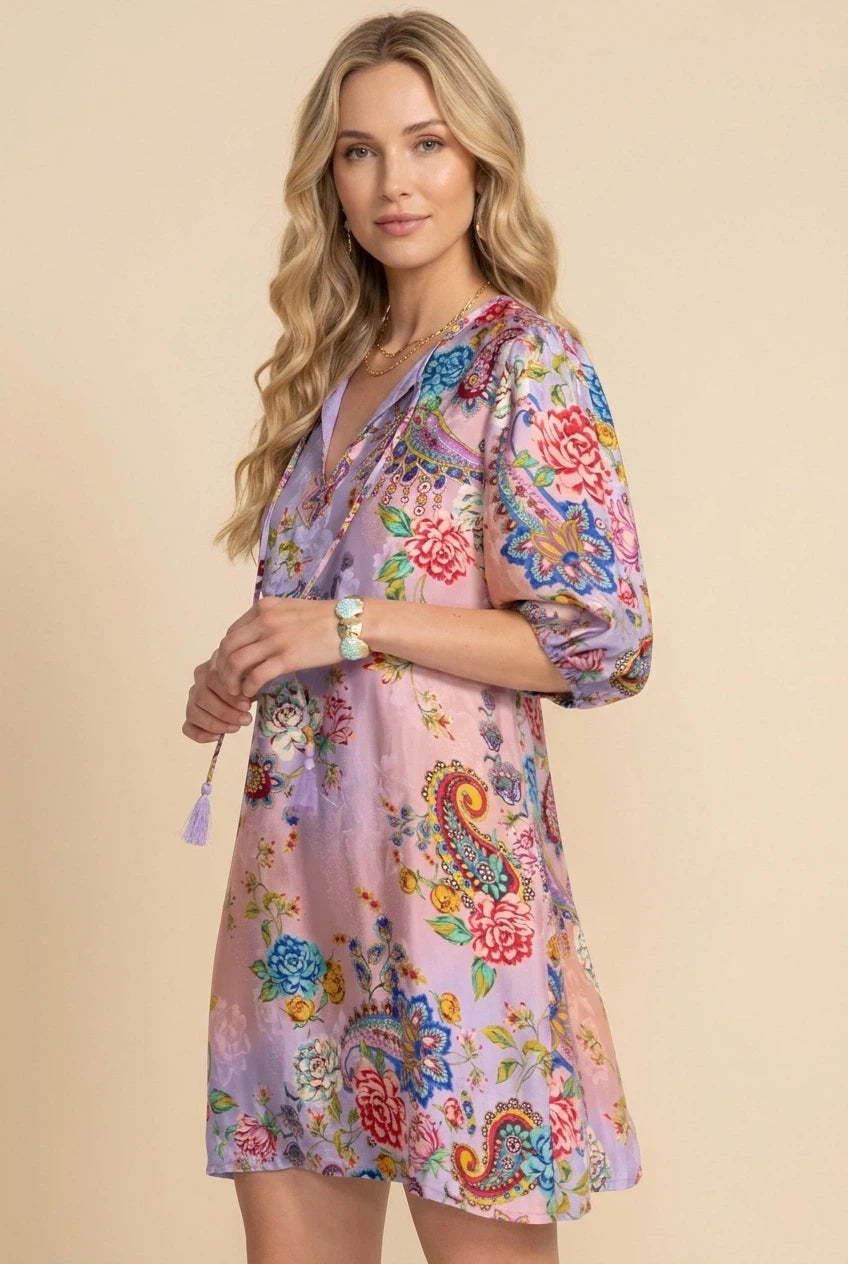 Johnny Was Lavinia Floral Shift Dress C34925-6