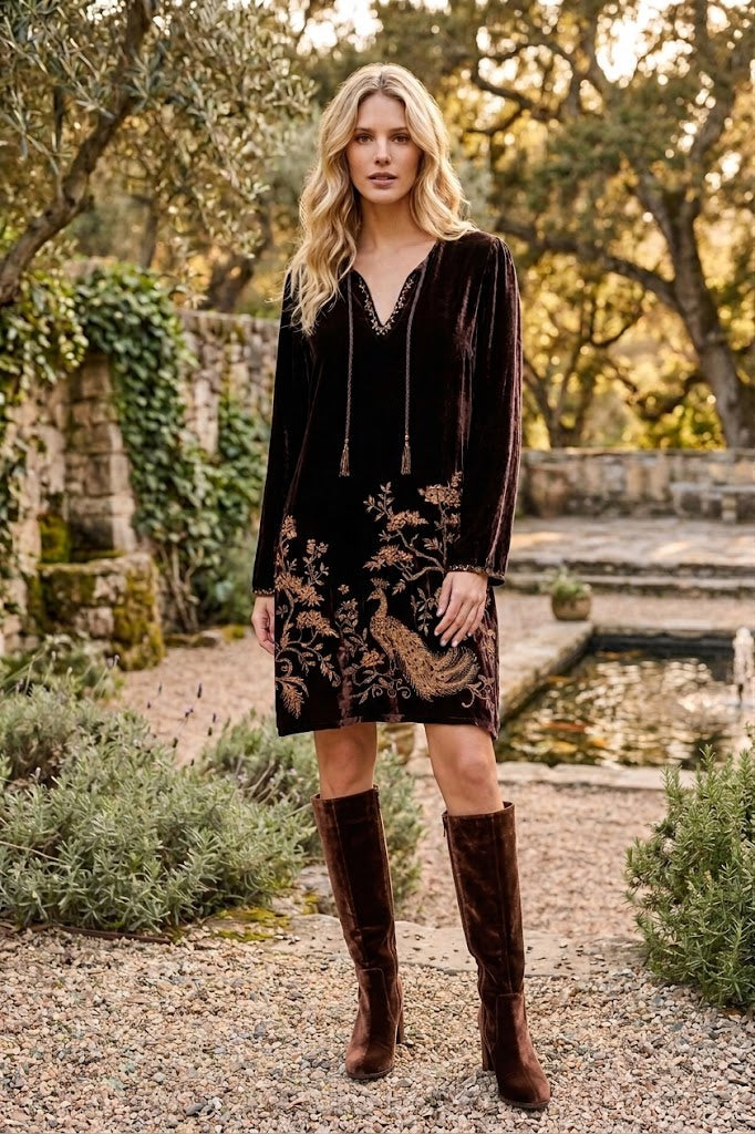 Johnny Was Molly Kimono Sleeve Relaxed Dress J30625-O
