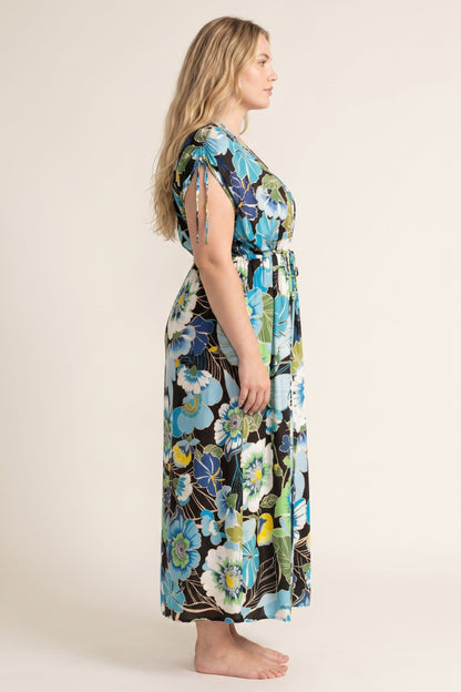 Johnny Was Jenn Drawcord Kaftan CSW5124-HX Plus Size