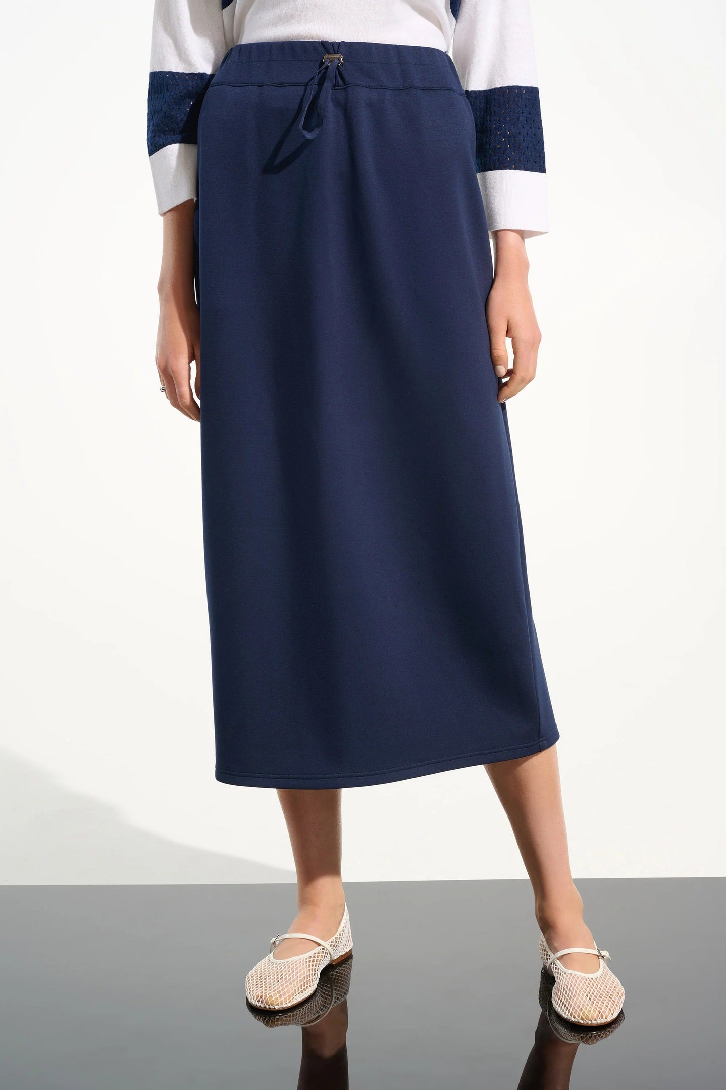 Joseph Ribkoff Pull-On Skirt With Drawstring Waist 261608