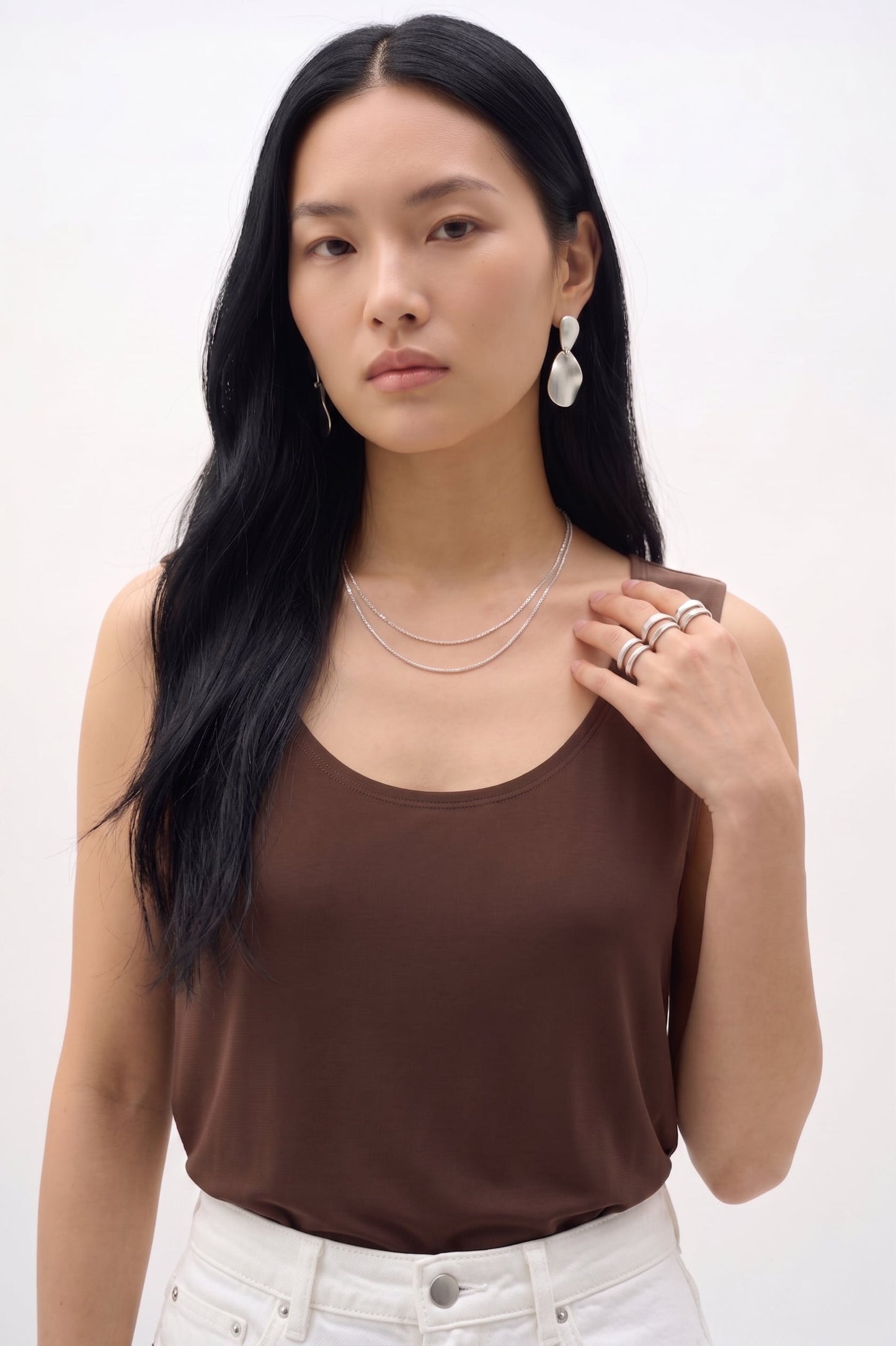 Joseph Ribkoff Silky Knit Scoop Neck Camisole Top 251970S26