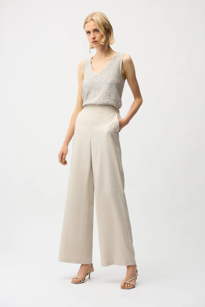 Joseph Ribkoff Moonstone Sequinned V-Neck Sleeveless Top 261914
