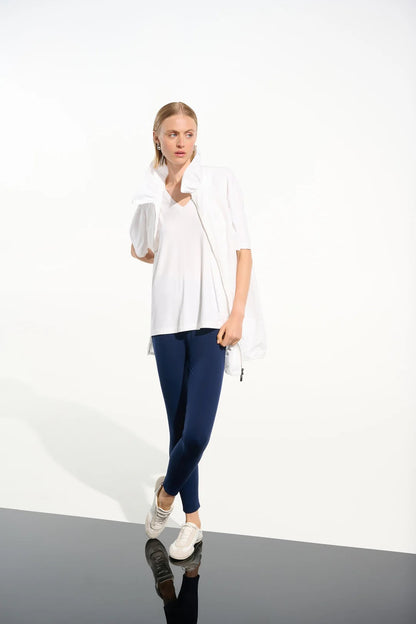 Joseph Ribkoff V-Neck Dolman Sleeve Boxy Top 261600
