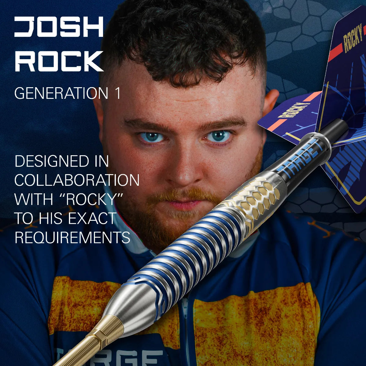 TARGET - 22g - JOSH ROCK G1 Swiss Point Darts - 90% Tungsten