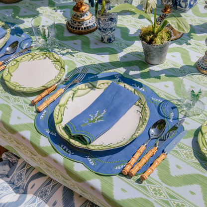 Lily of the Valley Dinner & Starter Plates (Set of 4)