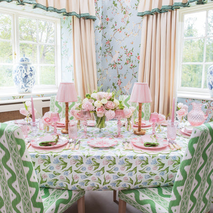 Pink & Green Lily Placemats (Set of 4)