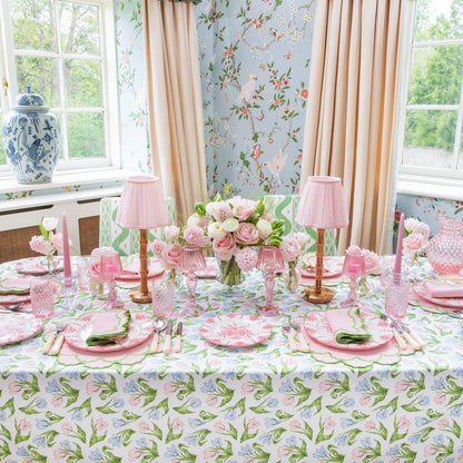 Pink & Green Lily Placemats (Set of 4)