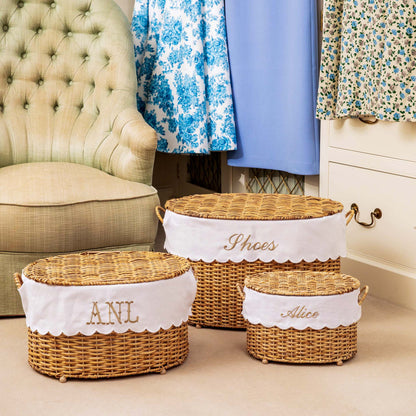 Isabella Rattan Basket (Extra Small)