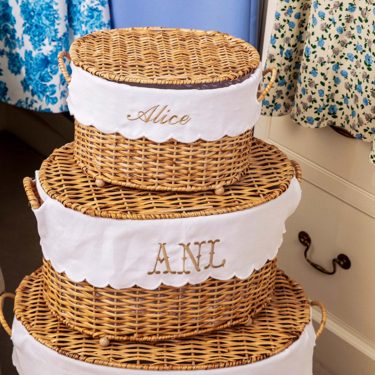 Isabella Rattan Basket (Extra Small)