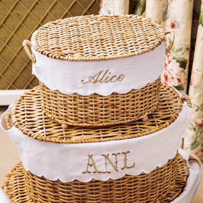 Isabella Rattan Basket (Extra Small)