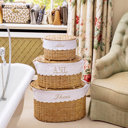 Isabella Rattan Basket (Extra Small)