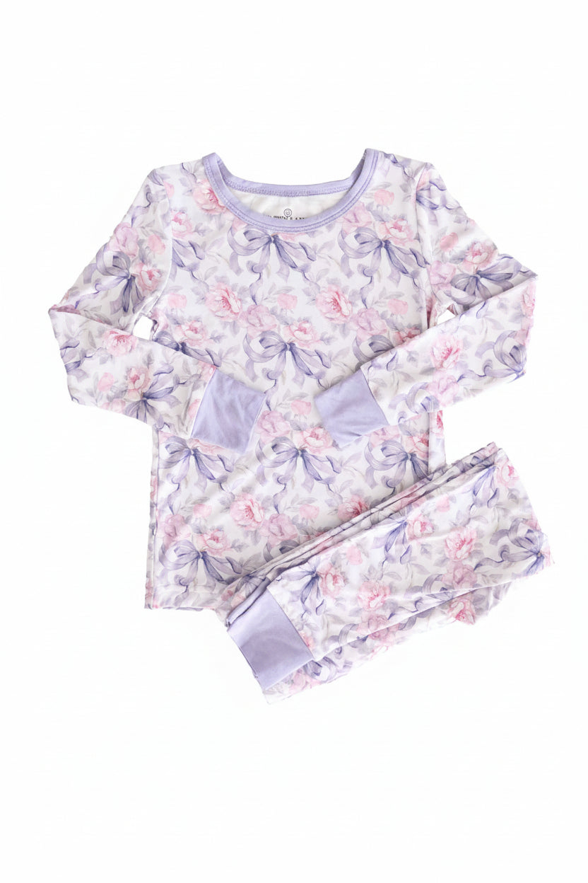 Leighton's Lavender Two Piece Pajama Set
