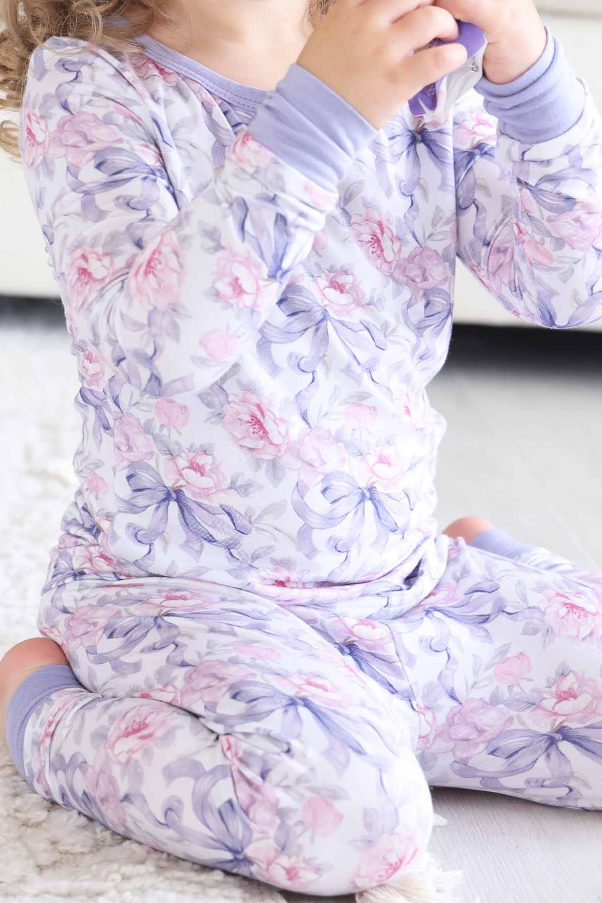 Leighton's Lavender Two Piece Pajama Set