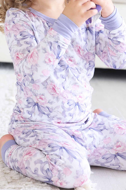 Leighton's Lavender Two Piece Pajama Set