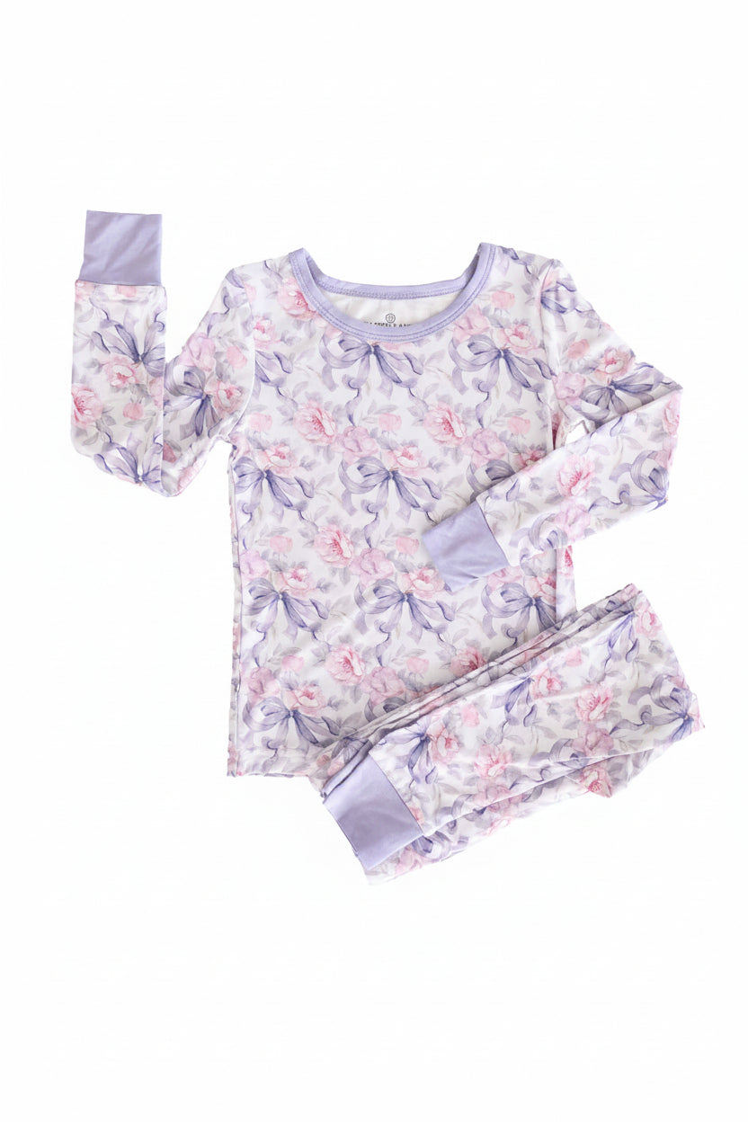 Leighton's Lavender Two Piece Pajama Set