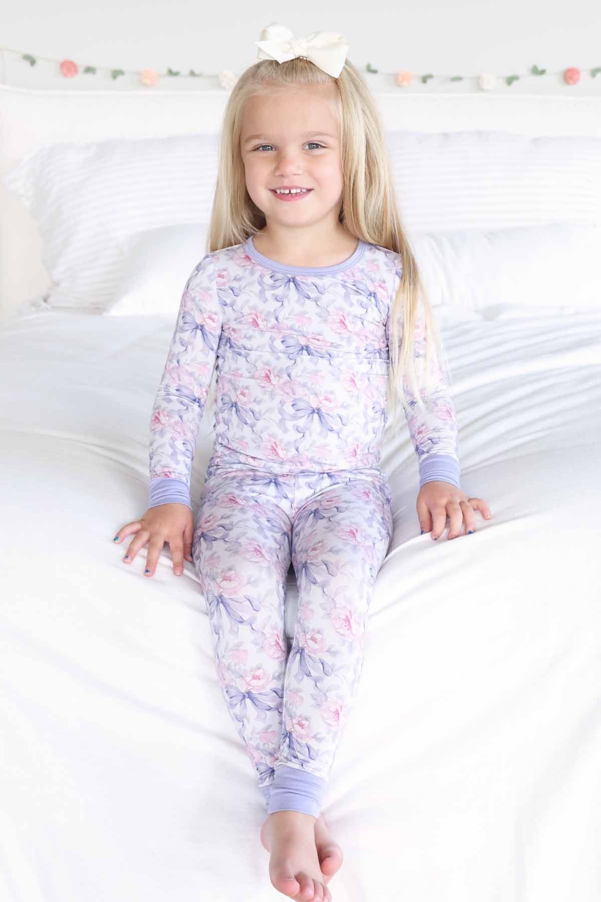 Leighton's Lavender Two Piece Pajama Set