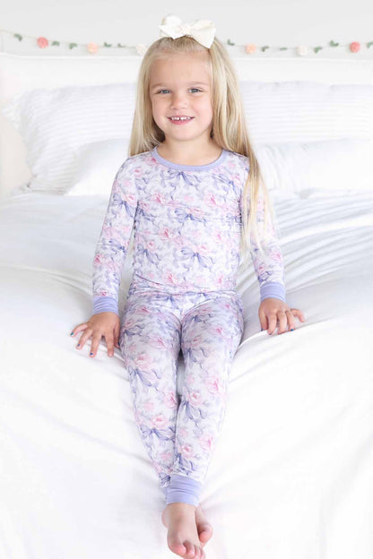 Leighton's Lavender Two Piece Pajama Set
