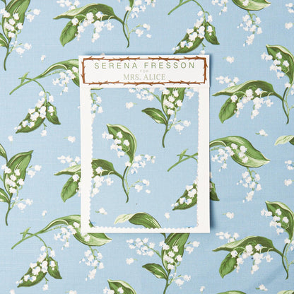 Pebble Lily of the Valley Fabric
