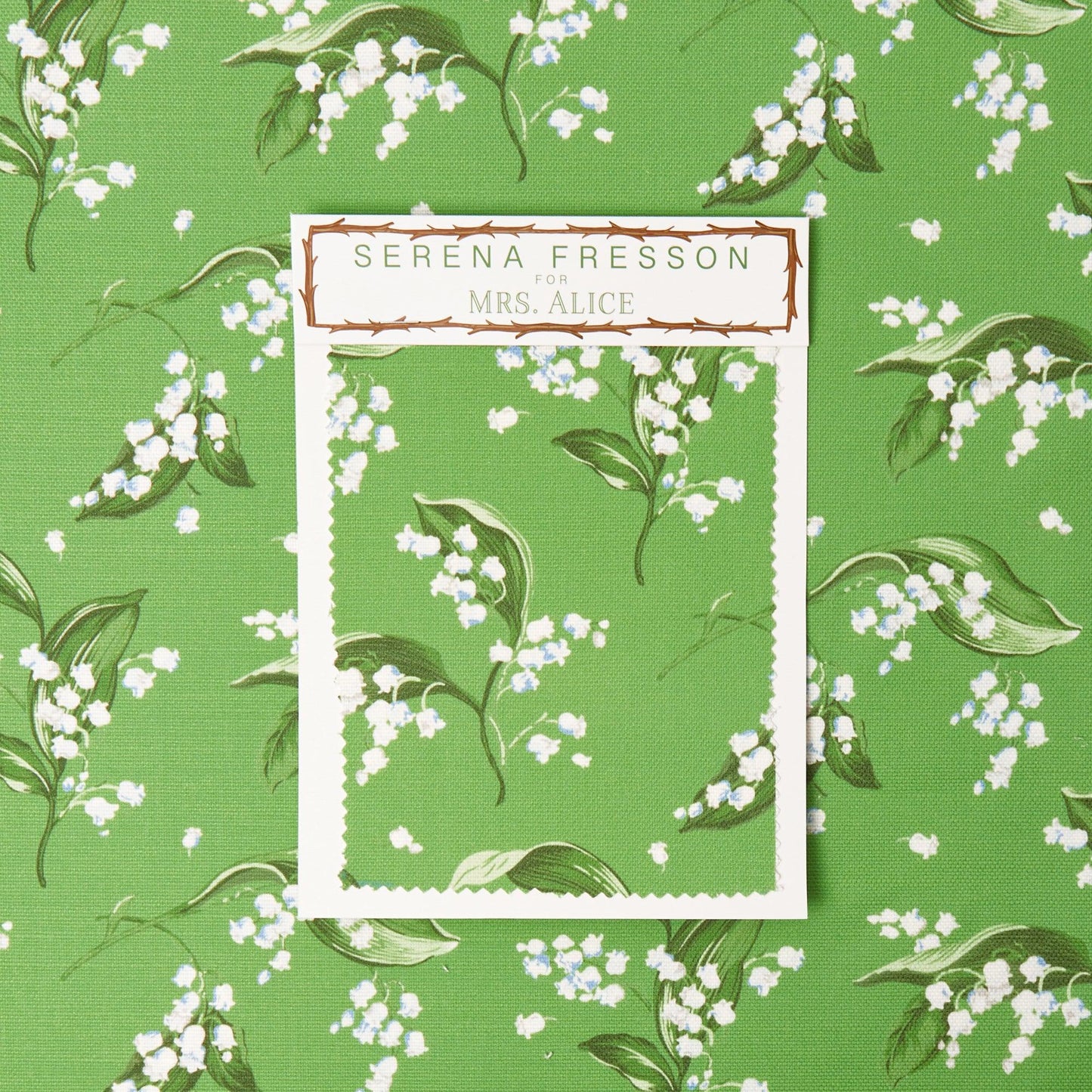 Pebble Lily of the Valley Fabric